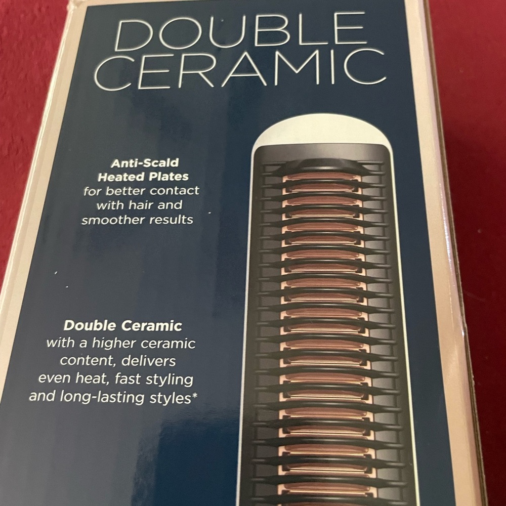 Conair Double Ceramic Hair straight brush - Picture 4 of 4